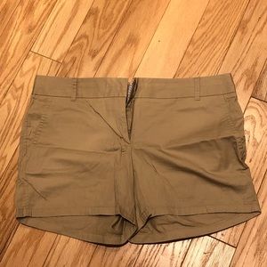 J. Crew chino shorts in khaki